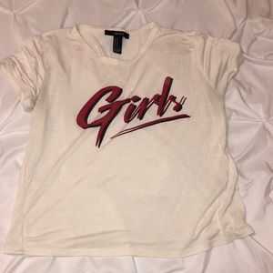 Girls crop top